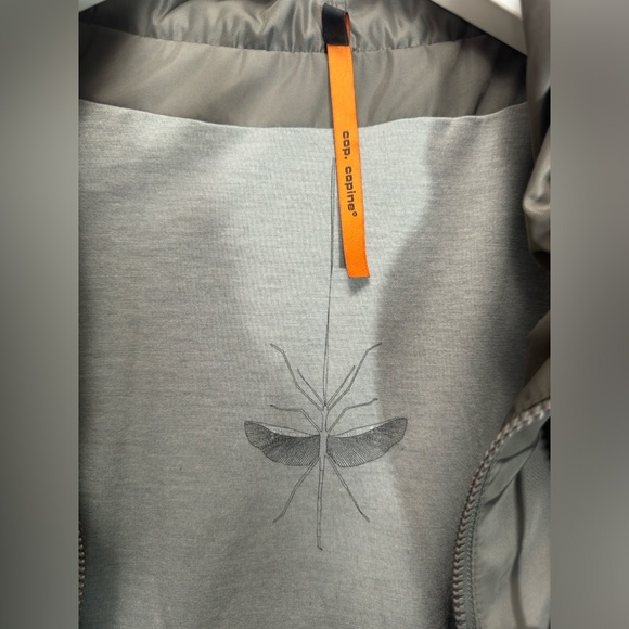 Cop.Copine gray hooded jacket size 40 from France - Picture 5 of 9